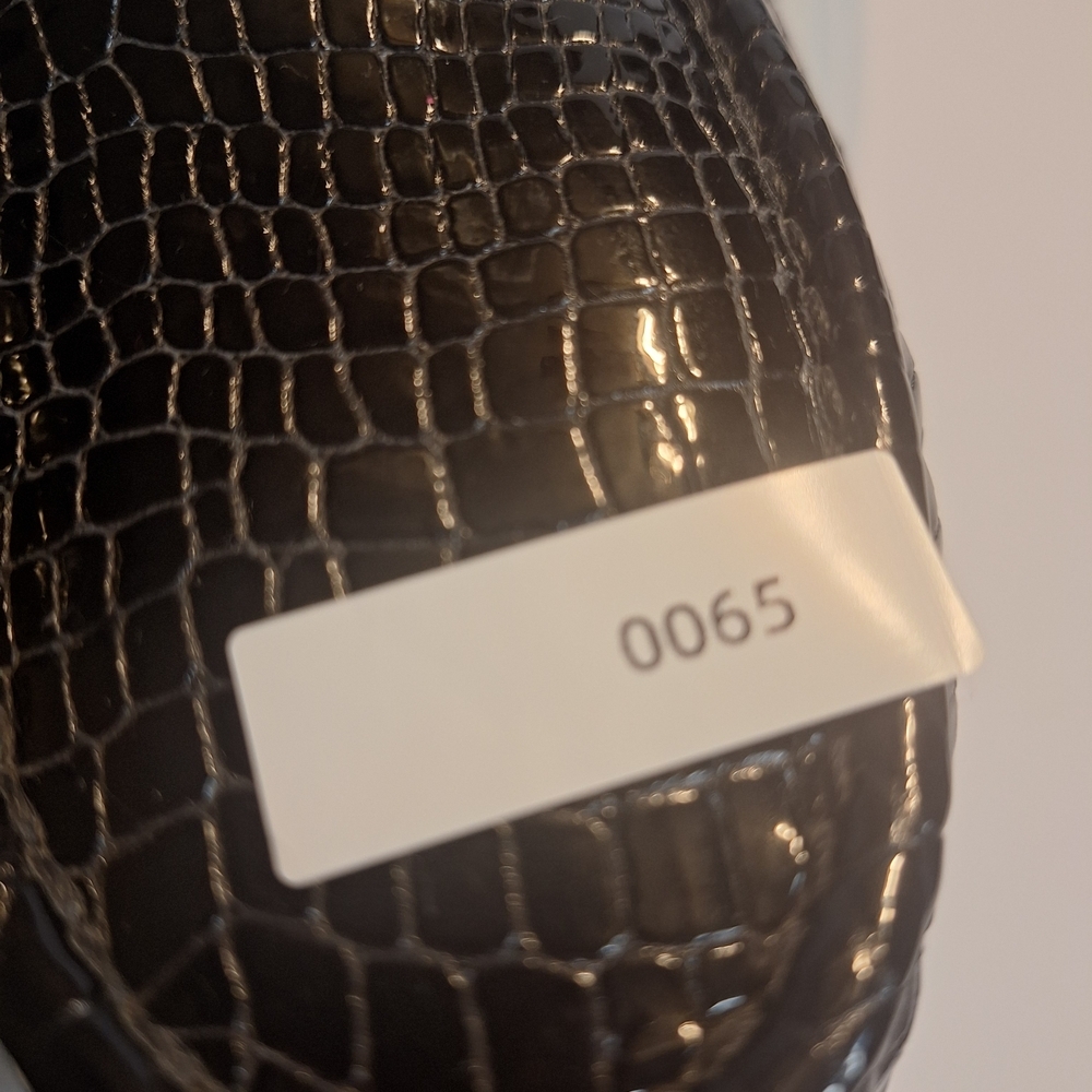 SAS Simplify Everyday Croc Black Leather Women's Loafers. Size 9.5 W - Picture 8 of 8